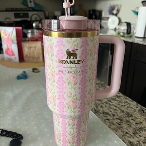 Stanley x LoveShackFancy Pink Floral Tumbler